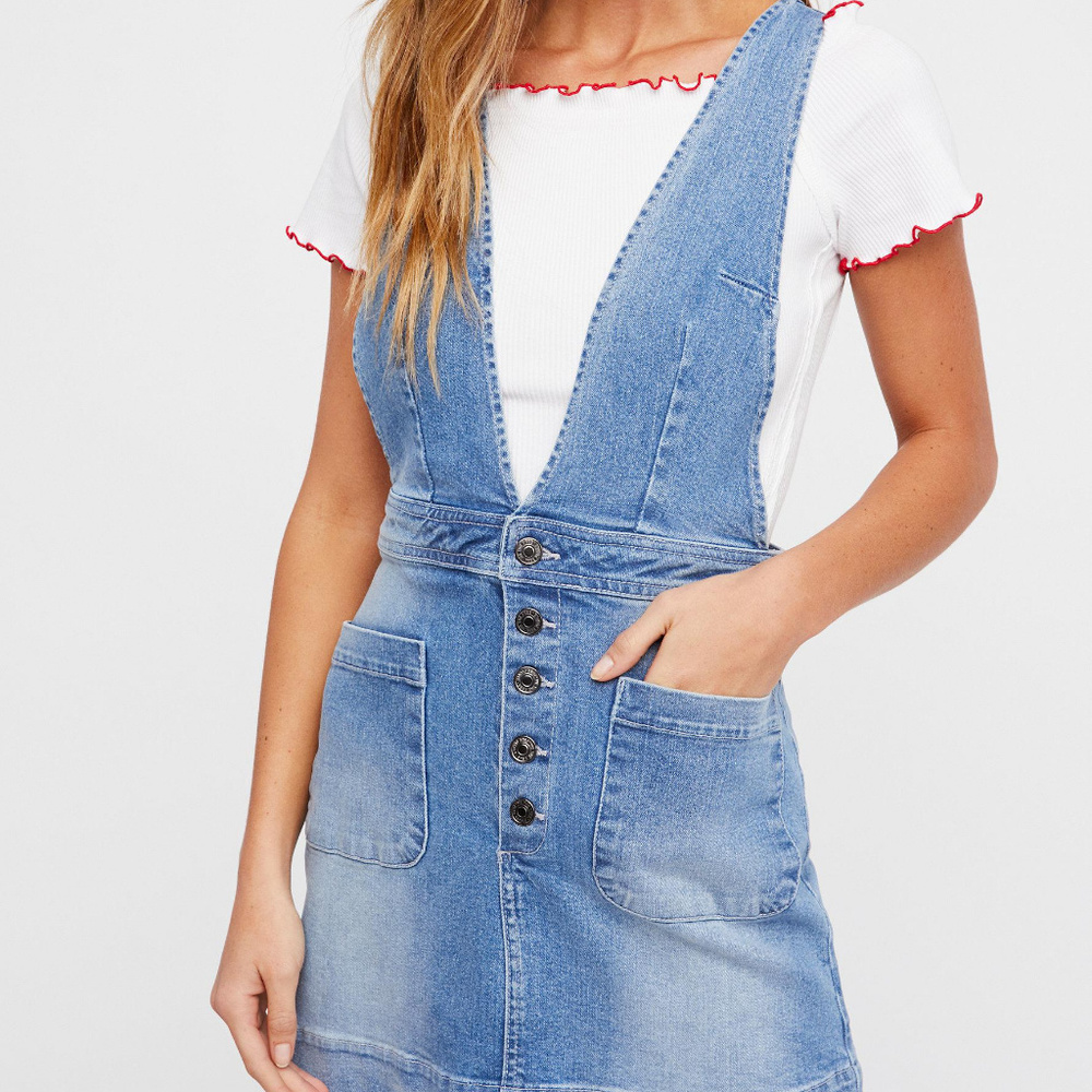 Free People Old School Love Jumper Dress